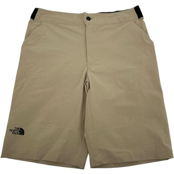 Men's Dune Beige The North Face Slim Fit Paramount Active Hiking Shorts Sz 30 - Picture 1 of 8